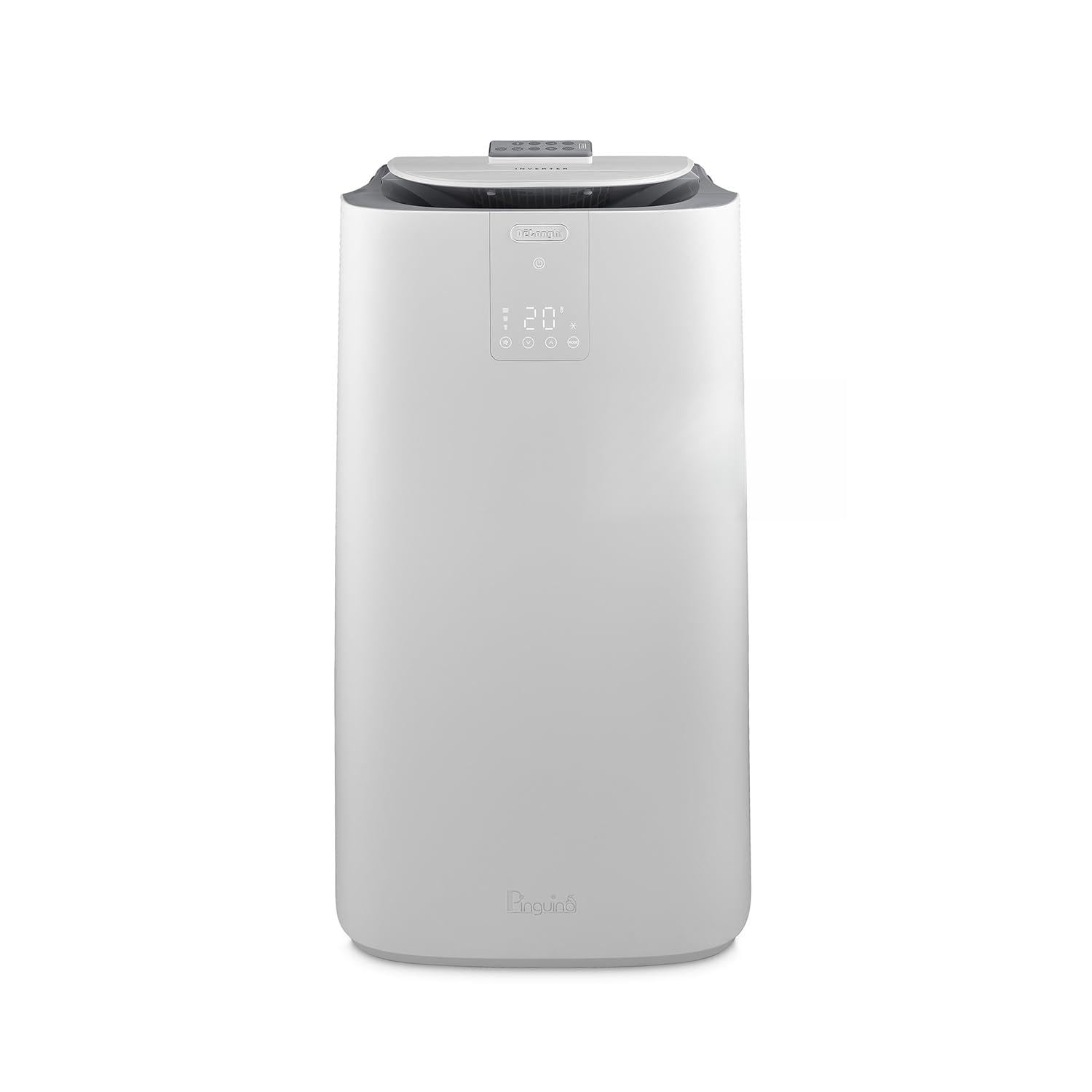 De'Longhi Pinguino GentleJet PAC AP98 mobile Klimaanlage, leise & tragbar, 11.500 BTU/h, für Räume bis zu 100m³, Entfeuchter, R290, A+, 24 H Timer, Fernbedienung, 2.7kW, Klimagerät, Weiß